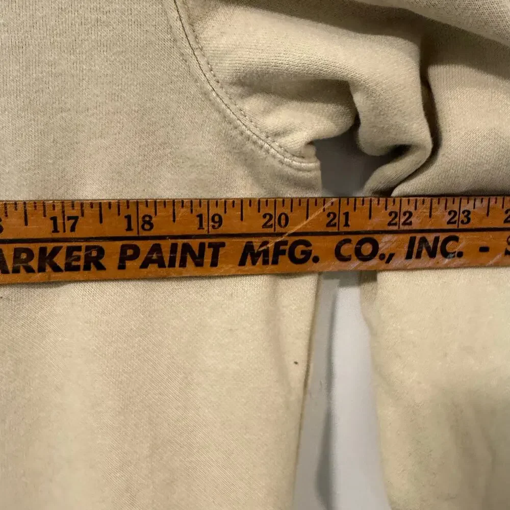 The North Face Men's Half Dome Hoodie‎ Sweatshirt Logo Tan Camo Medium Fleece